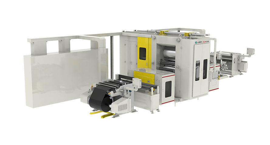 gap coating and calendering machine