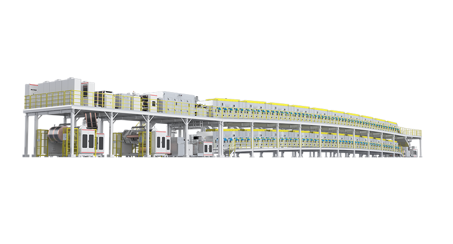 double-layer  coating machine