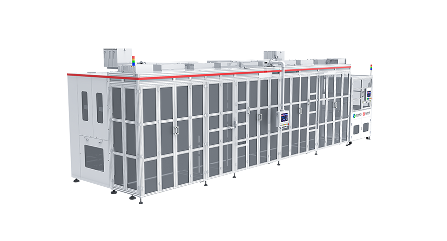 46 series laser notching and winding integrated machine